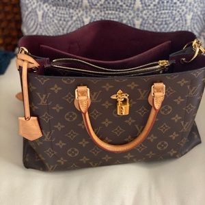 LOUIS VUITTON - Monogram Canvas Flower Tote Bag